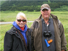 Rita and Howard Neimi in Alaska